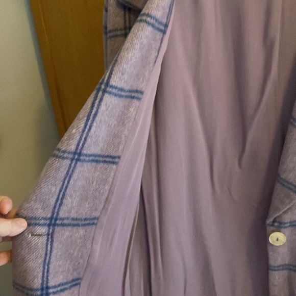 ASTR spring! Two button window pane plaid coat - Picture 6 of 11